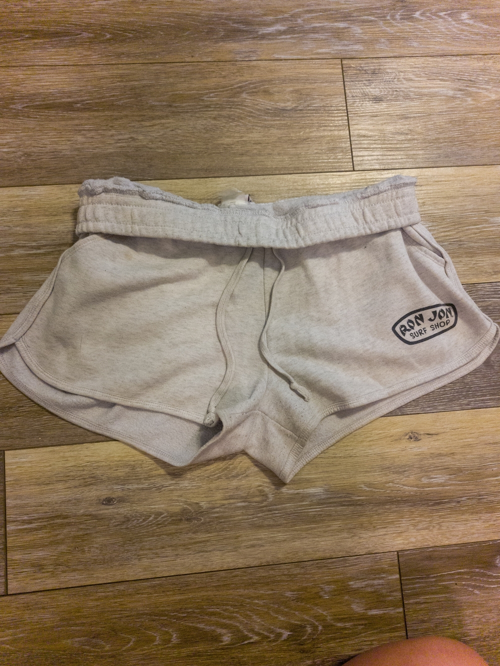 Women's White Lounge Shorts